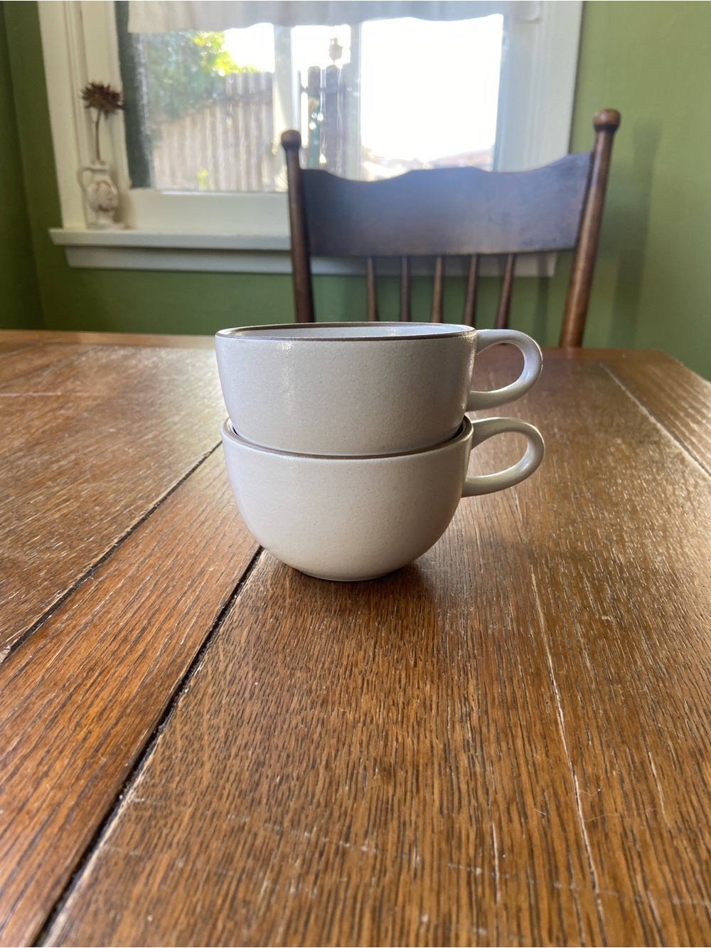Heath Ceramics white Tea Cups (2)